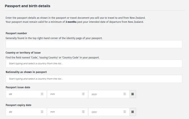 Yeni Zelanda Online Vize Formuna Hangi Bilgilerin Girilmesi Gerekir 2