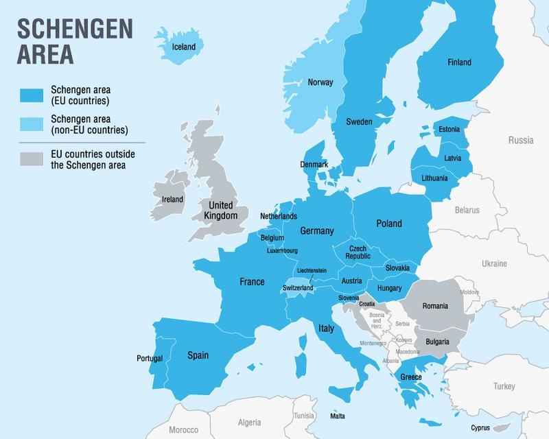 Schengen Bölgesi Nedir?