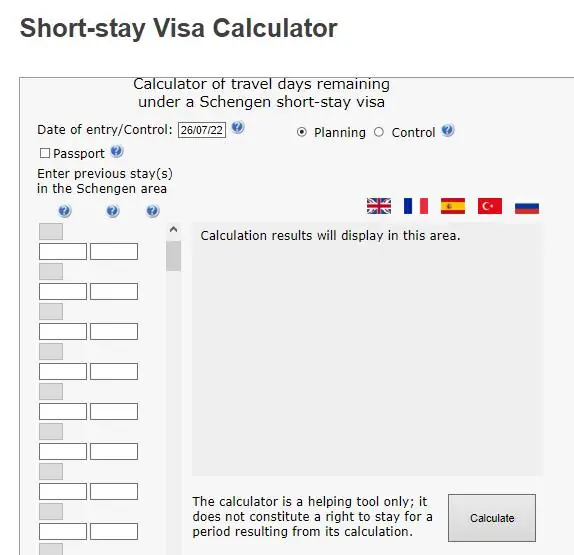 Schengen Çok Girişli Vize için Kalış Süresi Nasıl Hesaplanır?