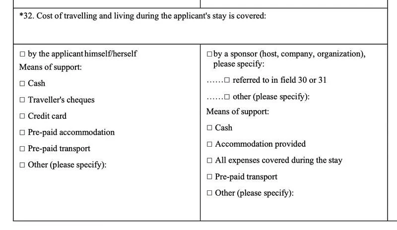 Schengen Vizesi Almak için Geçim Kaynağı Şartı Nedir?